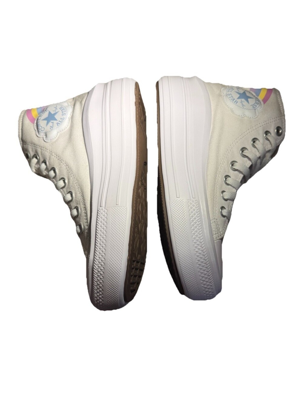 Converse All Star Move Rainbow Platform A04344C Women 5 - Picture 4 of 7